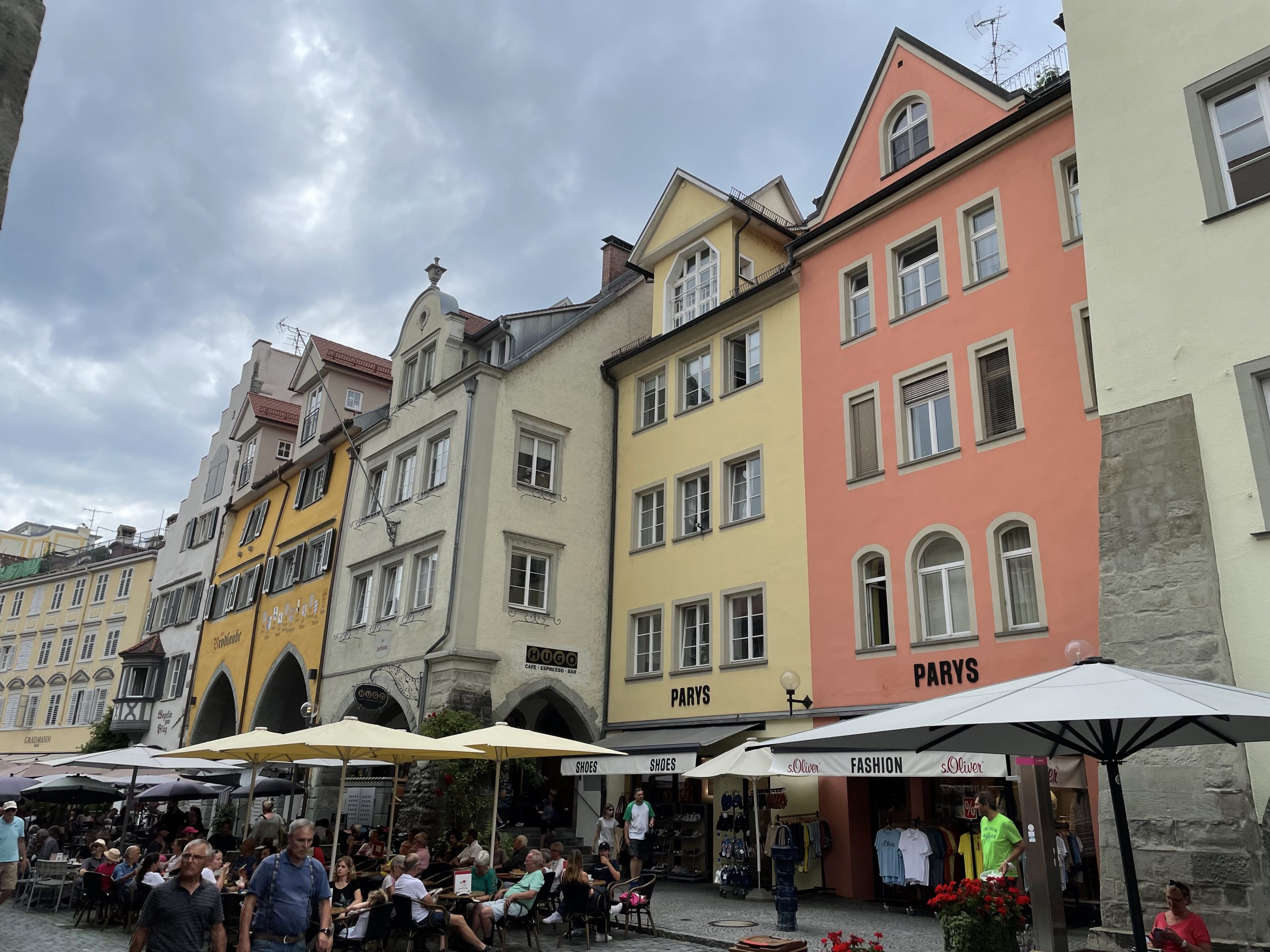 Lindau – ein Blumenmeer am Bodensee