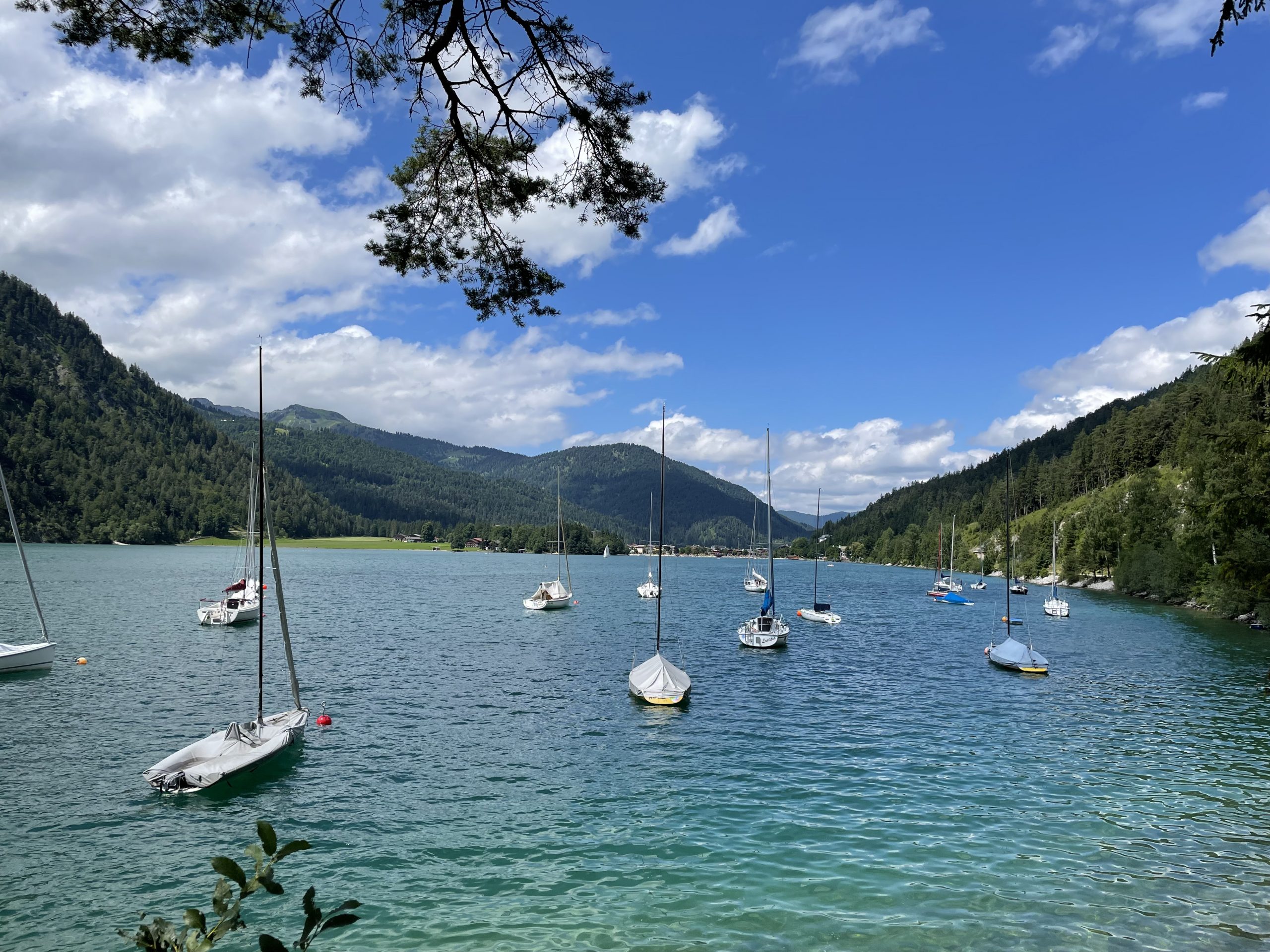 Achensee - größter See Tirols; einfach Abtauchen oder Aktion