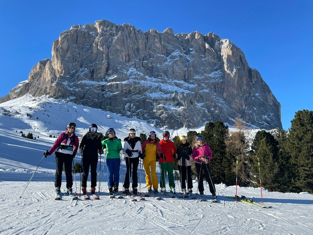 Weltcup Super G in Gröden auf der Saslong Piste